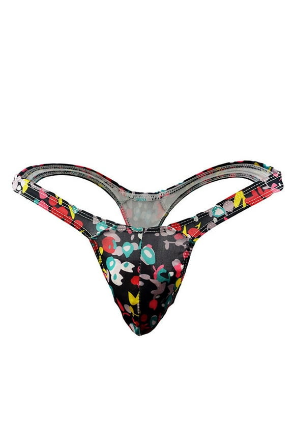 Relanfenk Swim Shorts for Men Fashion Sretch T-back Micro Thong Briefs Underwear Swimsuit