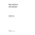 thumbnail image 1 of Pre-Owned Relational Data Base Hardcover, 1 of 1
