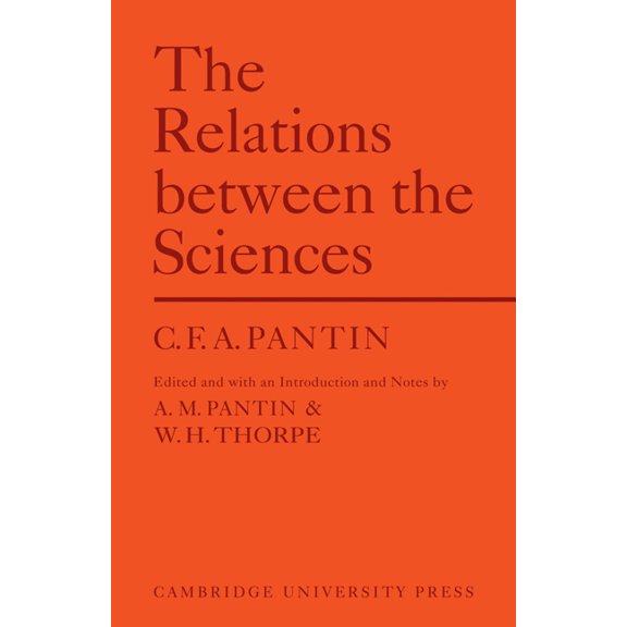 Relations Between Sciences, (Paperback)