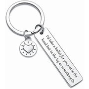 Relationship Jewelry Best Friend Keychain for Friendship, Brother, Husband, Boyfriend & Besties - Inspirational Gifts