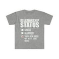 thumbnail image 1 of Relationship status taken by hot Acute Care Nurse Unisex T-shirt S-3XL, 1 of 2