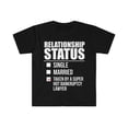 thumbnail image 1 of Relationship status taken by hot Bankruptcy Lawyer Unisex T-shirt S-3XL, 1 of 2