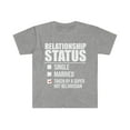 thumbnail image 1 of Relationship status taken by hot Belarusian Unisex T-shirt S-3XL Valentine, 1 of 2