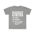 thumbnail image 1 of Relationship status taken by hot Geography Teacher Unisex T-shirt S-3XL, 1 of 2