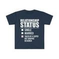 thumbnail image 1 of Relationship status taken by hot Graphic Designer Unisex T-shirt S-3XL, 1 of 2