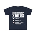 thumbnail image 1 of Relationship status taken by hot Ivorian Unisex T-shirt S-3XL Ivory Coast, 1 of 2