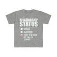 thumbnail image 1 of Relationship status taken by super hot English Teacher Unisex T-shirt S-3XL, 1 of 2