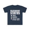 thumbnail image 1 of Relationship status taken by super hot Family Lawyer Unisex T-shirt S-3XL, 1 of 2