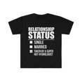 thumbnail image 1 of Relationship status taken by super hot Hydrologist Unisex T-shirt S-3XL, 1 of 2