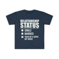 thumbnail image 1 of Relationship status taken by super hot Nurse Unisex T-shirt S-3XL, 1 of 2