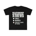 thumbnail image 1 of Relationship status taken by super hot Nurse Unisex T-shirt S-3XL, 1 of 2