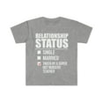 thumbnail image 1 of Relationship status taken by super hot Nursery Teacher Unisex T-shirt S-3XL, 1 of 2