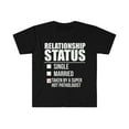 thumbnail image 1 of Relationship status taken by super hot Pathologist Unisex T-shirt S-3XL, 1 of 2
