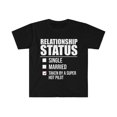 thumbnail image 1 of Relationship status taken by super hot Pilot Unisex T-shirt S-3XL, 1 of 2