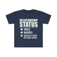 thumbnail image 1 of Relationship status taken by super hot Saint Lucian Unisex T-shirt, S-3XL, 1 of 2