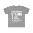 thumbnail image 1 of Relationship status taken by super hot Tutor Unisex T-shirt S-3XL, 1 of 2