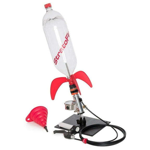 Relationshipware StratoLauncher IV Deluxe 120 Tilting Water Rocket Launcher + StratoFins Kit