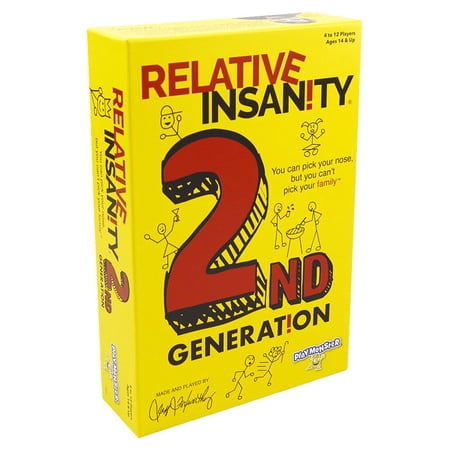 Relative Insanity 2nd Generation--Hilarious Party Card Game