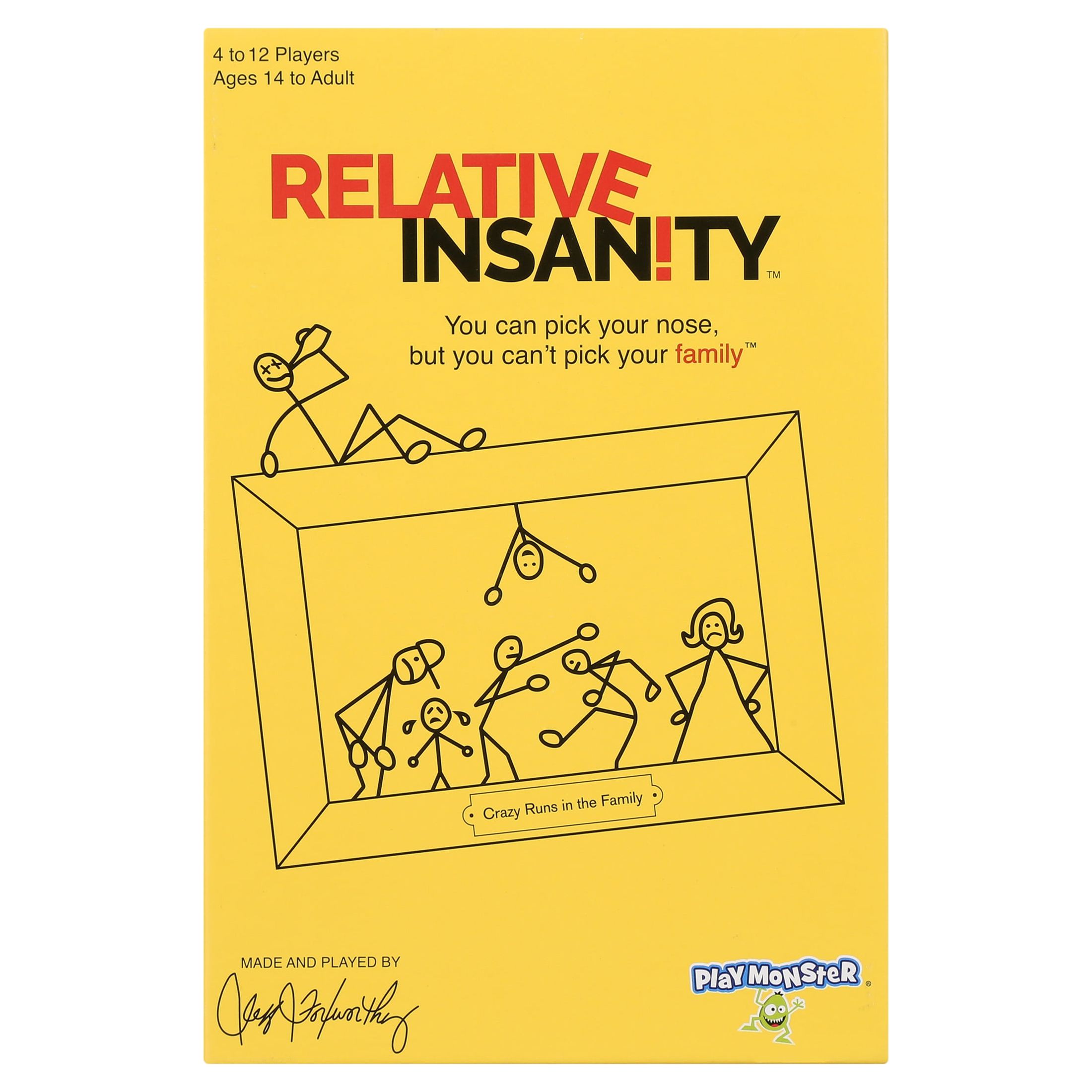 Relative Insanity Board Game - image 1 of 6