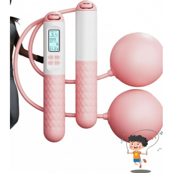 Relativelk Jump Rope, Skipping Rope with Counter Gravity Ball With/Without Rope