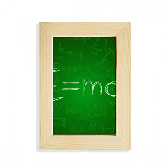 Relativity Physical Science Formula Calculus Desktop Display Photo Frame Picture Art Painting 5x7 inch