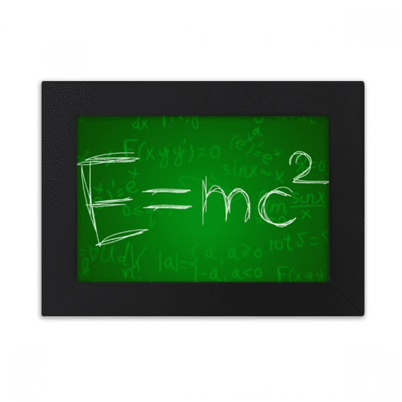 Relativity Physical Science Formula Calculus Desktop Photo Frame Ornaments Picture Art Painting