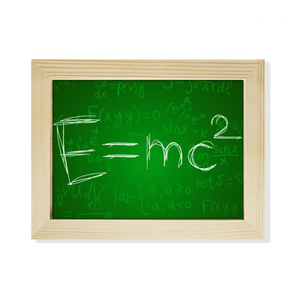 Relativity Physical Science Formula Calculus Desktop Photo Frame Picture Art Decoration Painting 6x8 inch