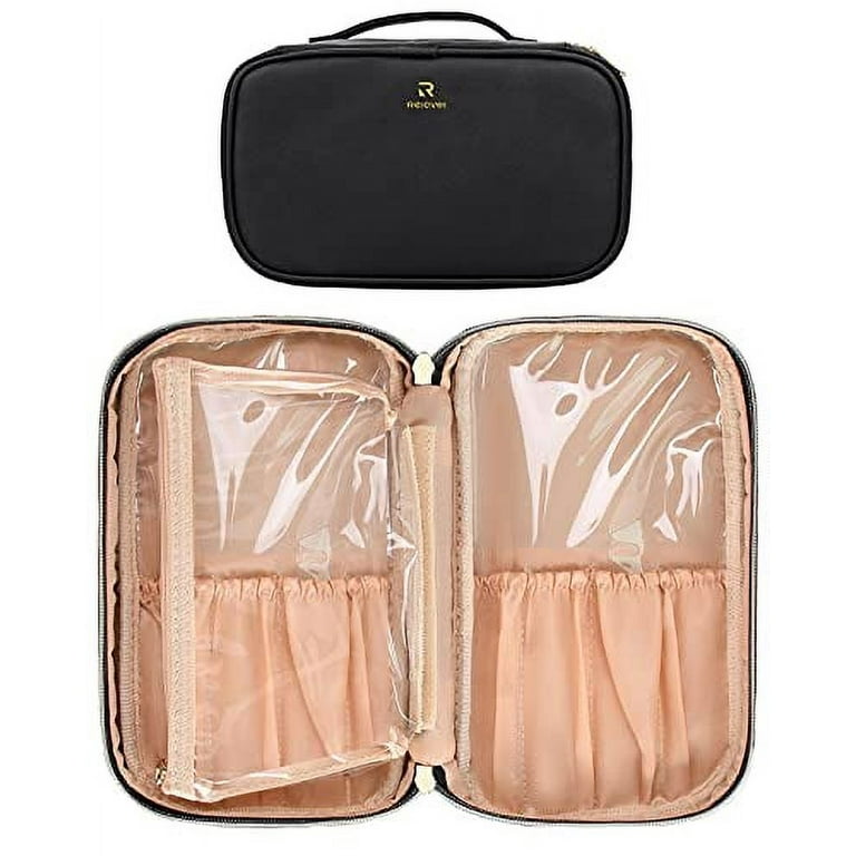 Relavel Professional Cosmetic Case Makeup Brush Organizer Makeup