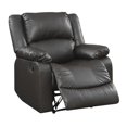 thumbnail image 1 of Relax-A-Lounger Pittsburg Recliner in Java Brown Faux Leather, 1 of 2