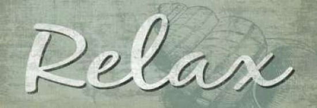 Relax Canvas Art - N Harbick (12 x 36)