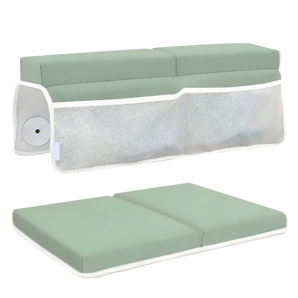 Relax Child Bath Kneeling Pad Set Memory Spume Knee Elbow Aid Toy Pouches