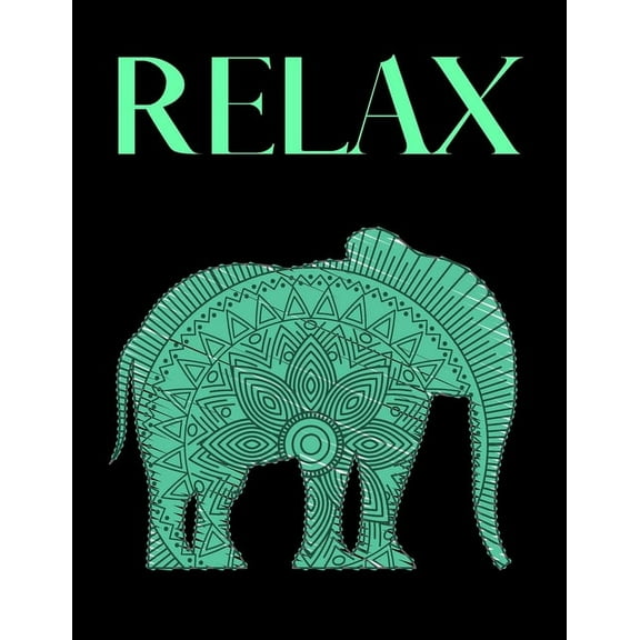 Relax: Coloring Book For Adults Relaxing Activity Wonderful Gift (Paperback)