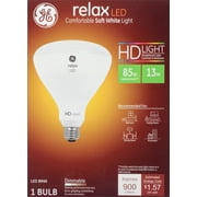 Relax HD LED Floodlight Bulb, Soft White, 900 Lumens, 13 Watt