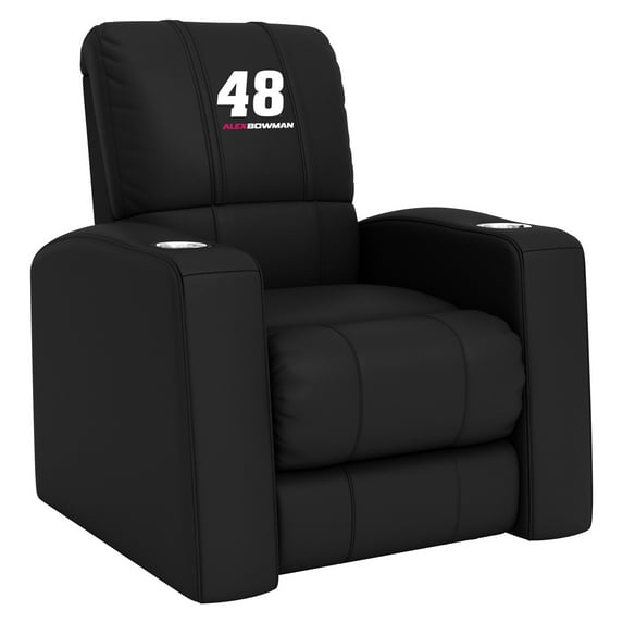 Relax Home Theater Recliner with Alex Bowman #48 with Name Rail Logo