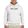 thumbnail image 1 of Relax Hoodie Men -Smartprints Designs, Male 5X-Large, 1 of 4