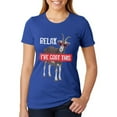 thumbnail image 1 of Relax I've Goat Got This Juniors Soft Heather T Shirt Heather Royal 2XL, 1 of 1
