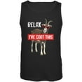 thumbnail image 1 of Relax I've Goat Got This Mens Tank Top Black MD, 1 of 1