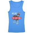thumbnail image 1 of Relax I've Goat Got This Youth Girls Tank Top Carolina Blue YSM, 1 of 1