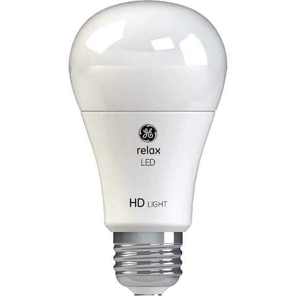 Relax LED Light Bulbs, 60 Watt, Soft White, A19 (4 Pack)