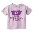 thumbnail image 1 of Relax My Grandma Is A Nurse Essential Toddler Boy Girl T Shirt Infant Toddler Brisco Brands 5T, 1 of 6