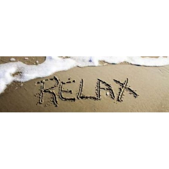 Relax Poster Print by Alan Hausenflock (8 x 24)