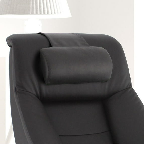 Oslo Collection by Mac Motion Cervical Pillow Only in Espresso Leather