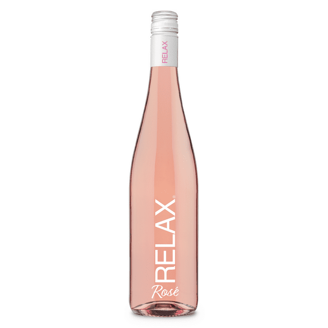 Relax Rose Wine, Spain, 750ml Glass Bottle, 11 ABV, 22 Proof