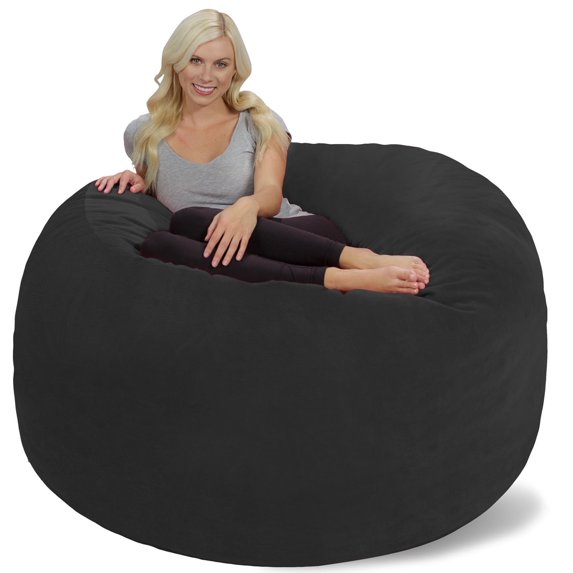 Relax Sacks Bean Bag Chair, Dark Grey