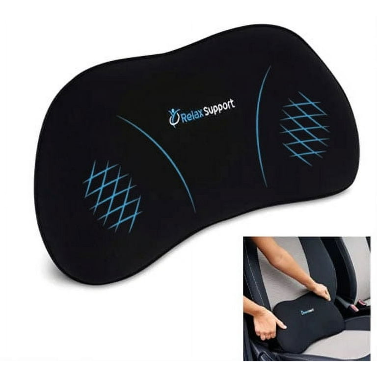 Lumbar Support Pillow for Car, Memory Foam Back Support Cushion Univer –  kingletingstore