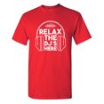 thumbnail image 1 of Relax The Dj's Here Sarcastic Humor Graphic Tees Gift For Mens Novelty Funny T Shirt, 1 of 5