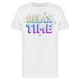 thumbnail image 1 of Relax Time Graphic T-Shirt Men -Image by Shutterstock, Male Medium, 1 of 2