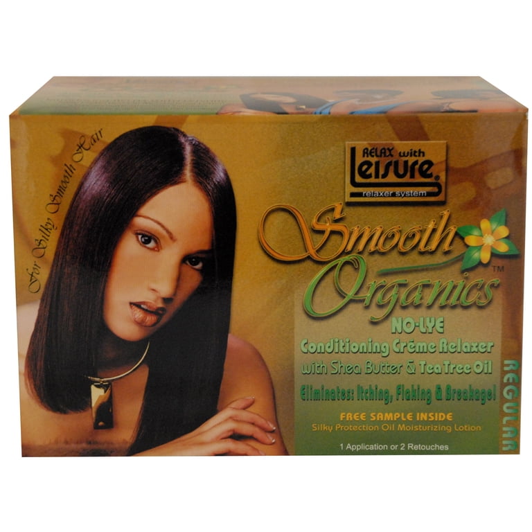 Smooth Organics Original No Lye Relaxer Kit - Regular (1 Pack