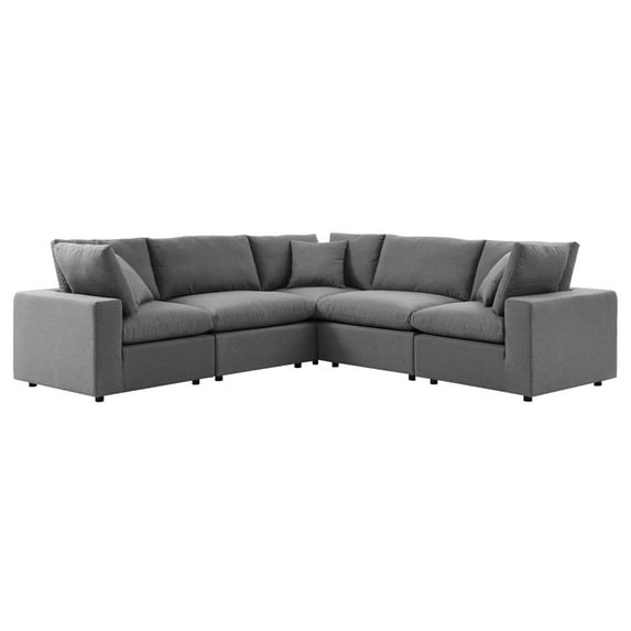 Relax in Style with Commix Outdoor Sectional Sofa - 5-Piece Patio Collection