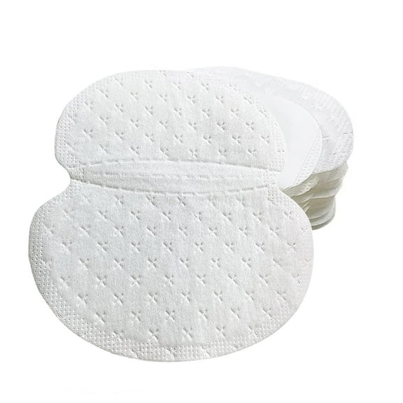 Relax love 100Pcs Underarm Sweat Pads Non-woven Breathable Ultra-thin Armpit Sweat Pads Non Visible Comfortable Men Women Underarm Sweat Shield for Daily Use Outdoor Travel